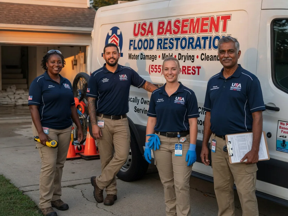 Basement Flood Cleanup company in Flat Rock, MI