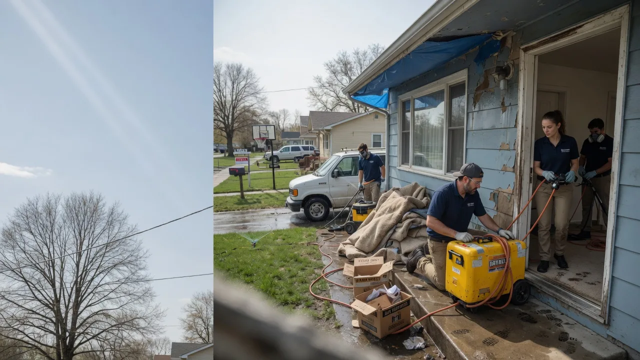 Basement Flood Cleanup in Flat Rock, MI near me